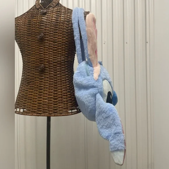 Large Disney Lilo & Stich bunny ears Plush Shoulder Bag - Picture 3 of 13